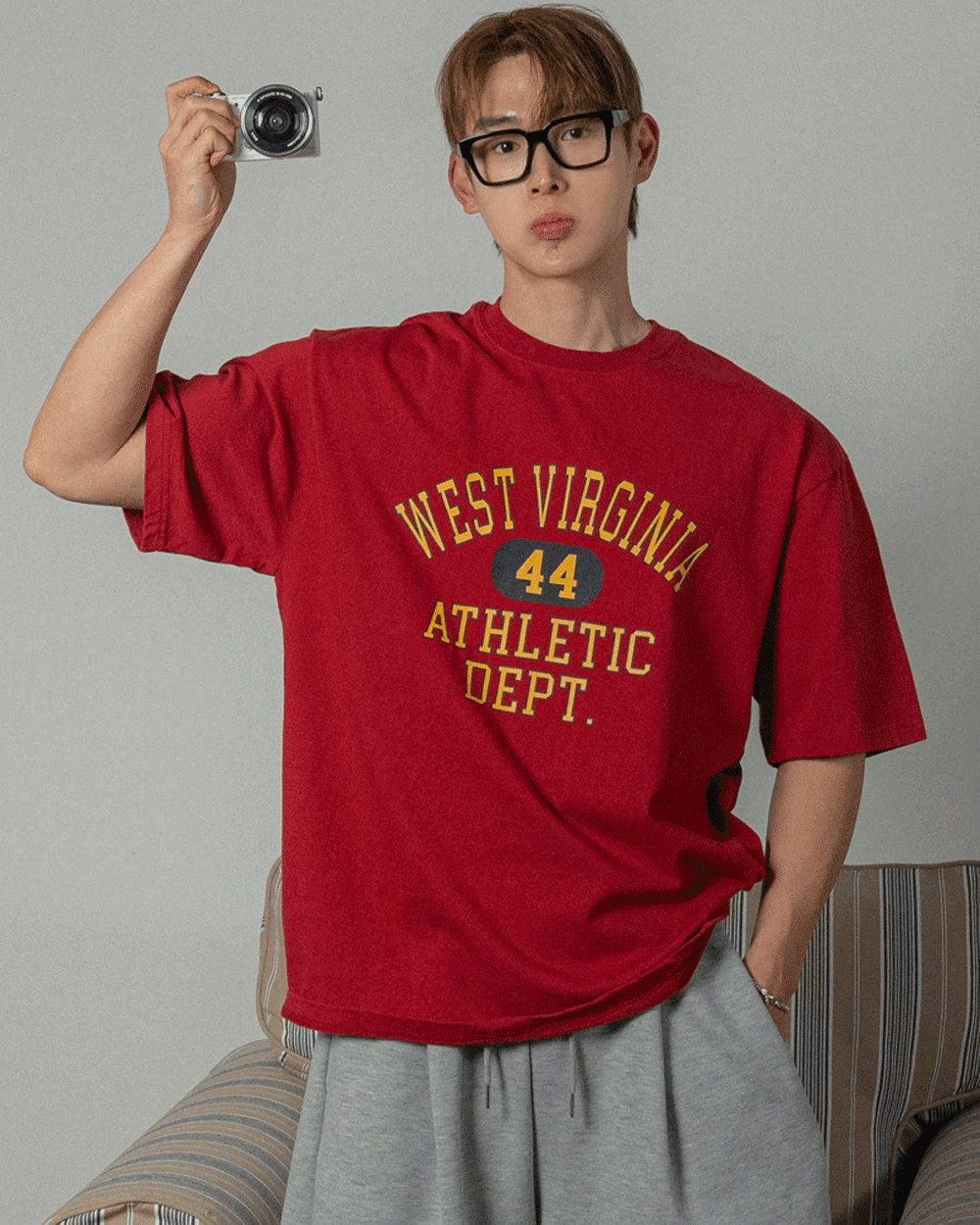 Virginia 水洗短袖T恤