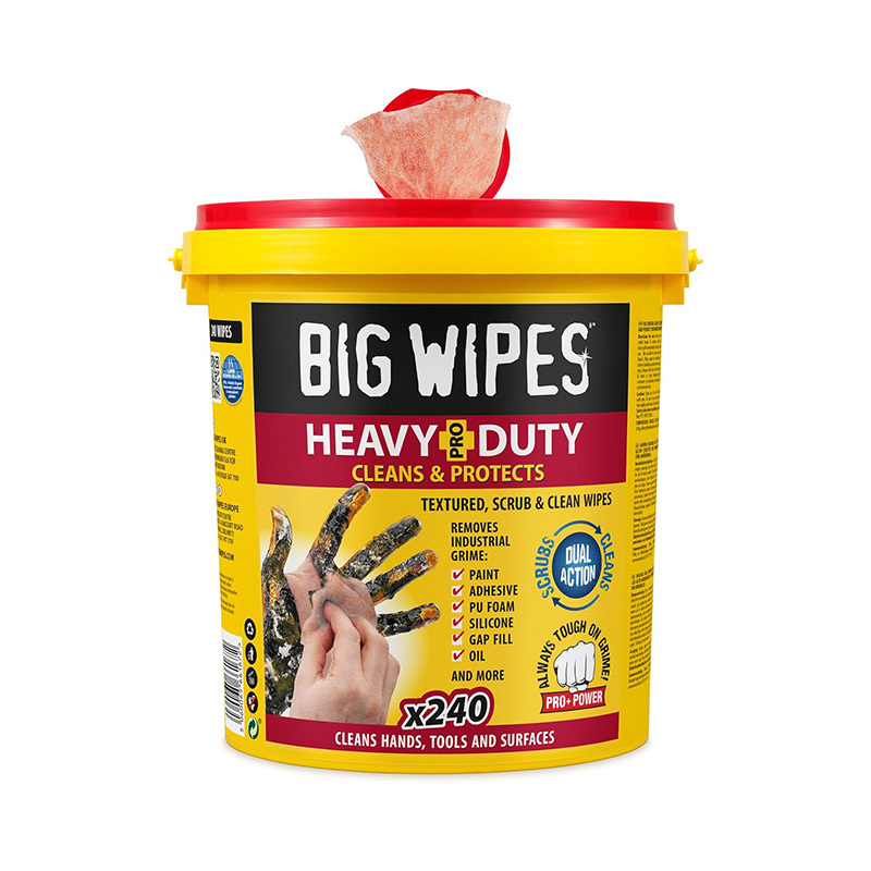 BIG WIPES｜神奇去污擦手紙（油漆、矽利康、黑油一擦就乾淨）