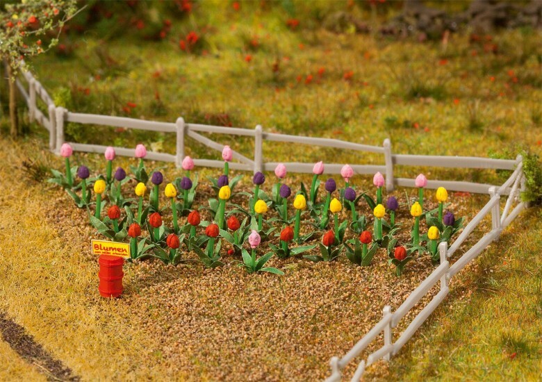 Faller 181262 HO scale 36 Tulips