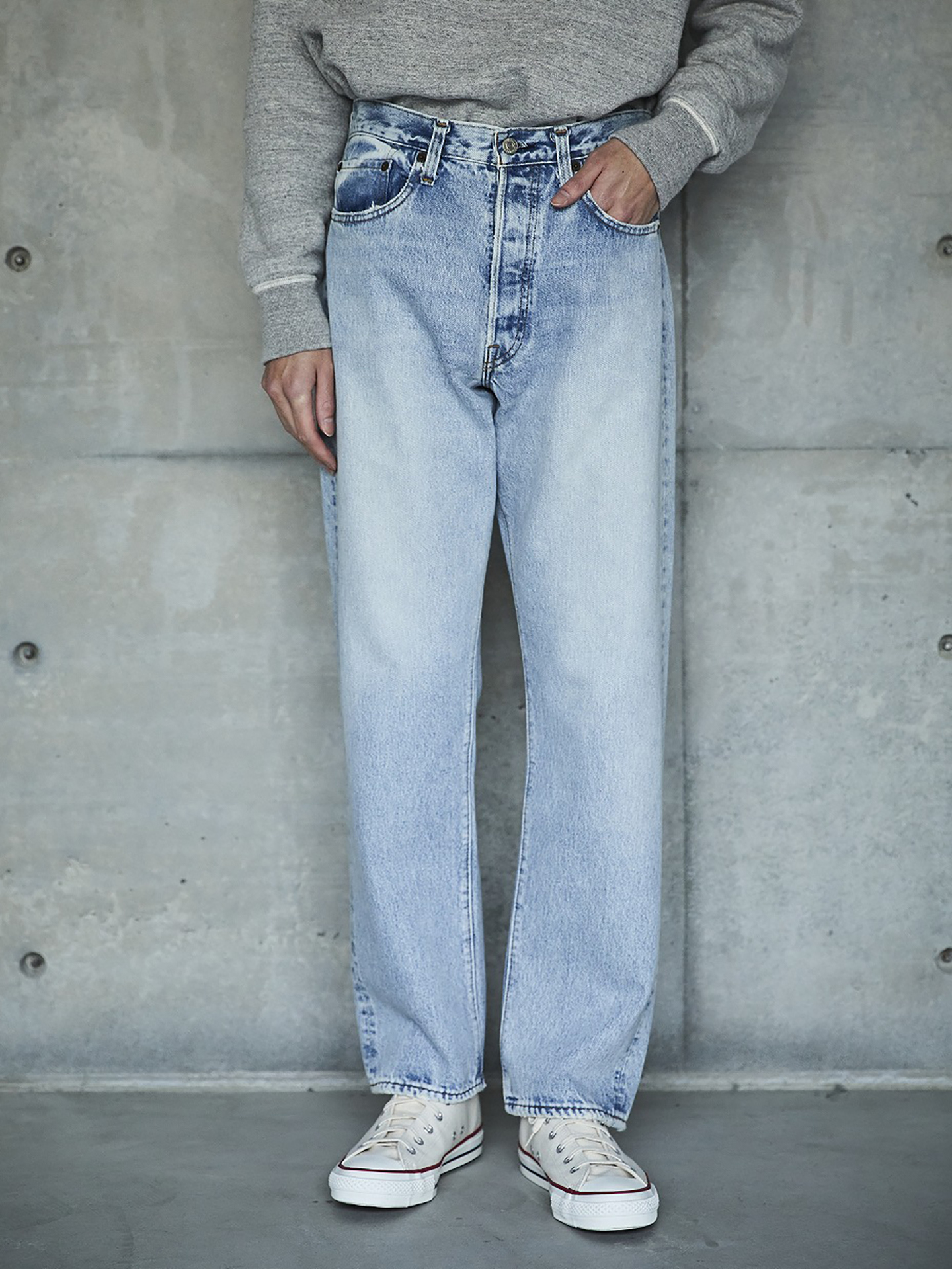 orSlow 105 90'S Denim Sky Blue