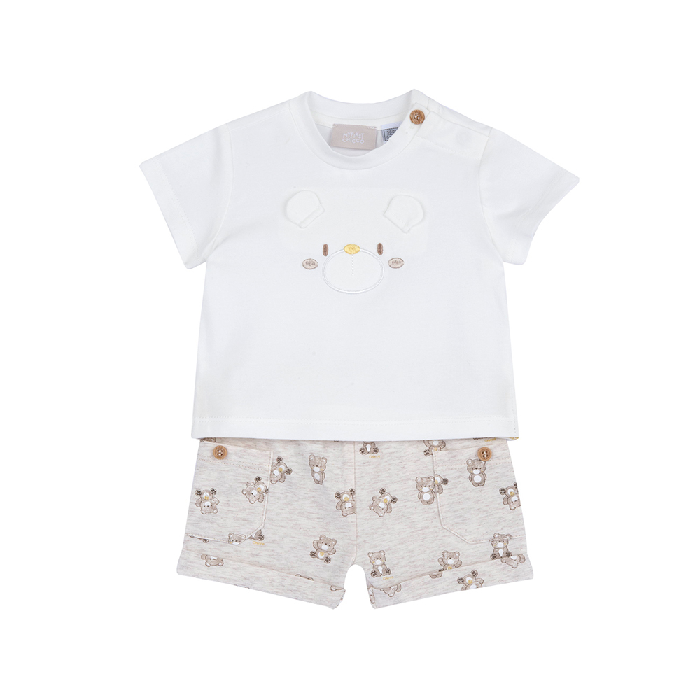 皇室小熊-短袖套裝