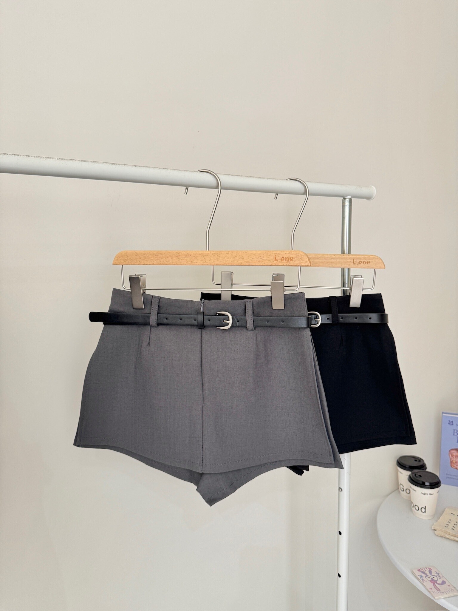 英倫風西裝褲裙