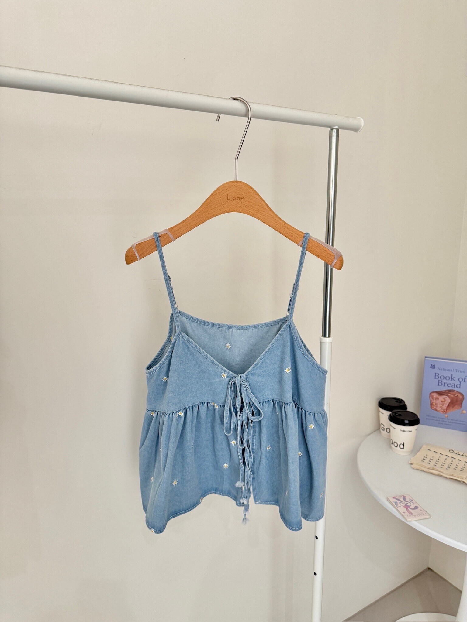 小雛菊牛仔背心