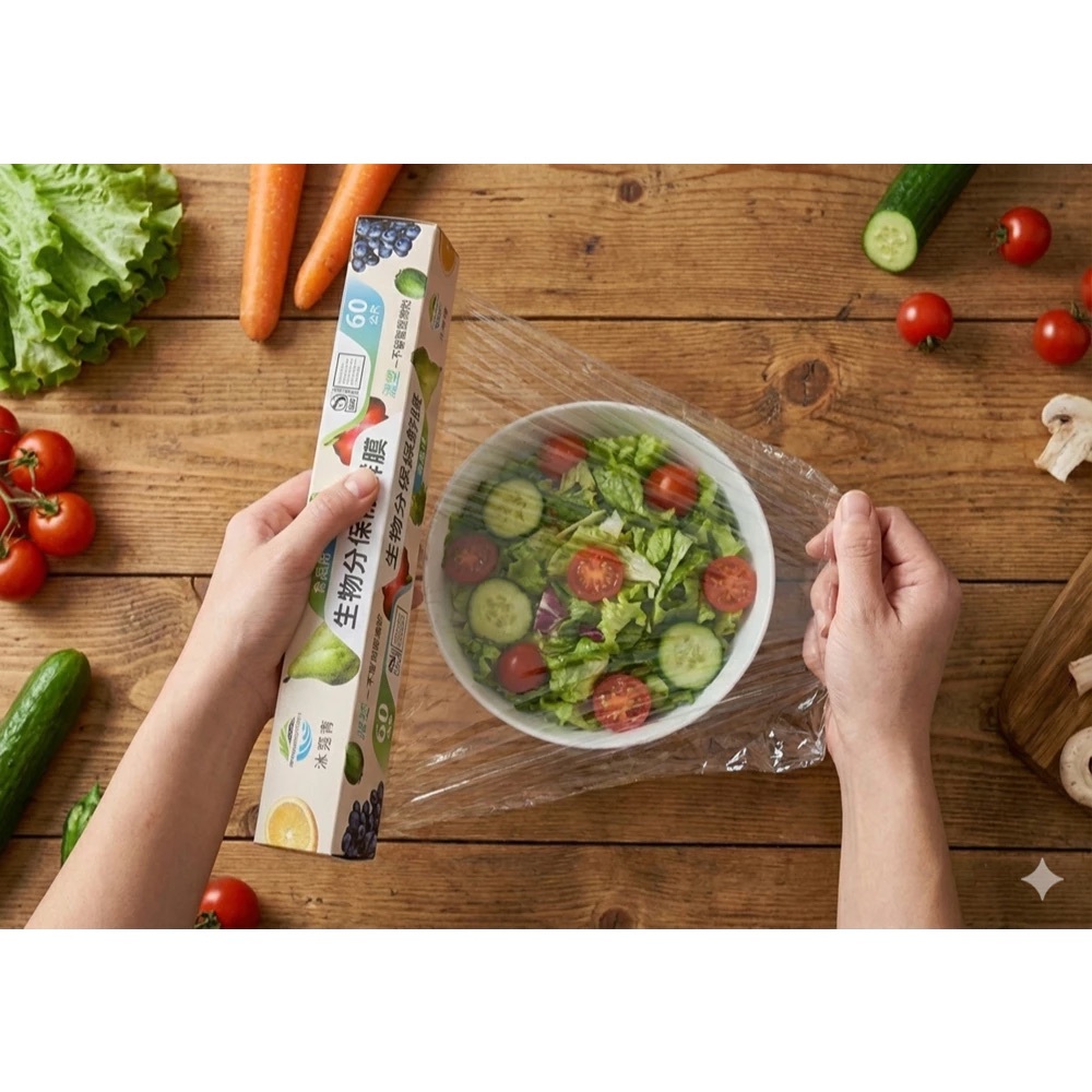 【沐霓青】生物可分解保鮮膜｜滑刀式保鮮膜、無塑化劑