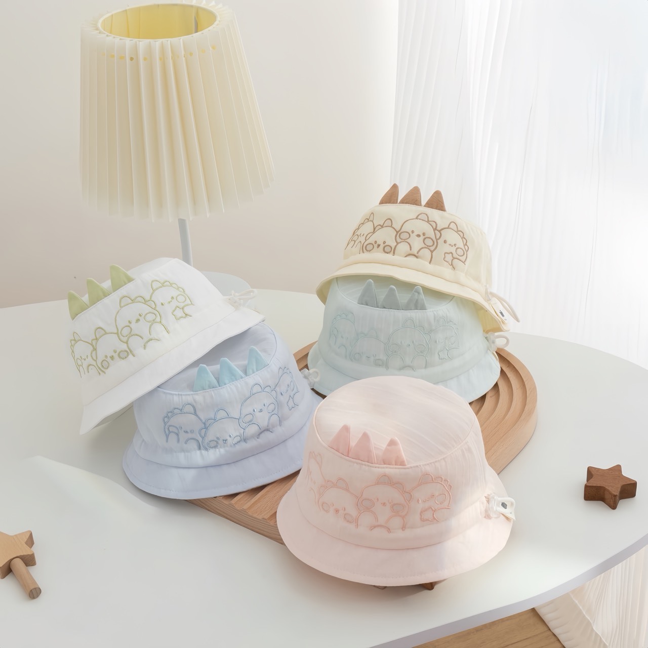 可愛恐龍漁夫帽