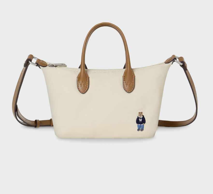 【WHO.A.U】Steve Nylon Mini Cross Bag (3 Colors)
