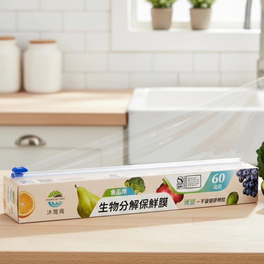 【沐霓青】生物可分解保鮮膜｜滑刀式保鮮膜、無塑化劑