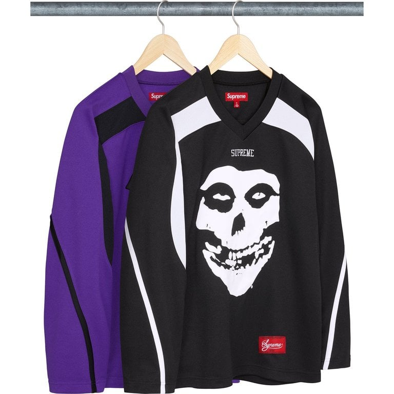 『即將到貨』2026SS Supreme The Misfits® Hockey Jersey 水土不服合唱團 龐克樂團 聯名 熱門款 球衣 長T 現貨 SS26KN43