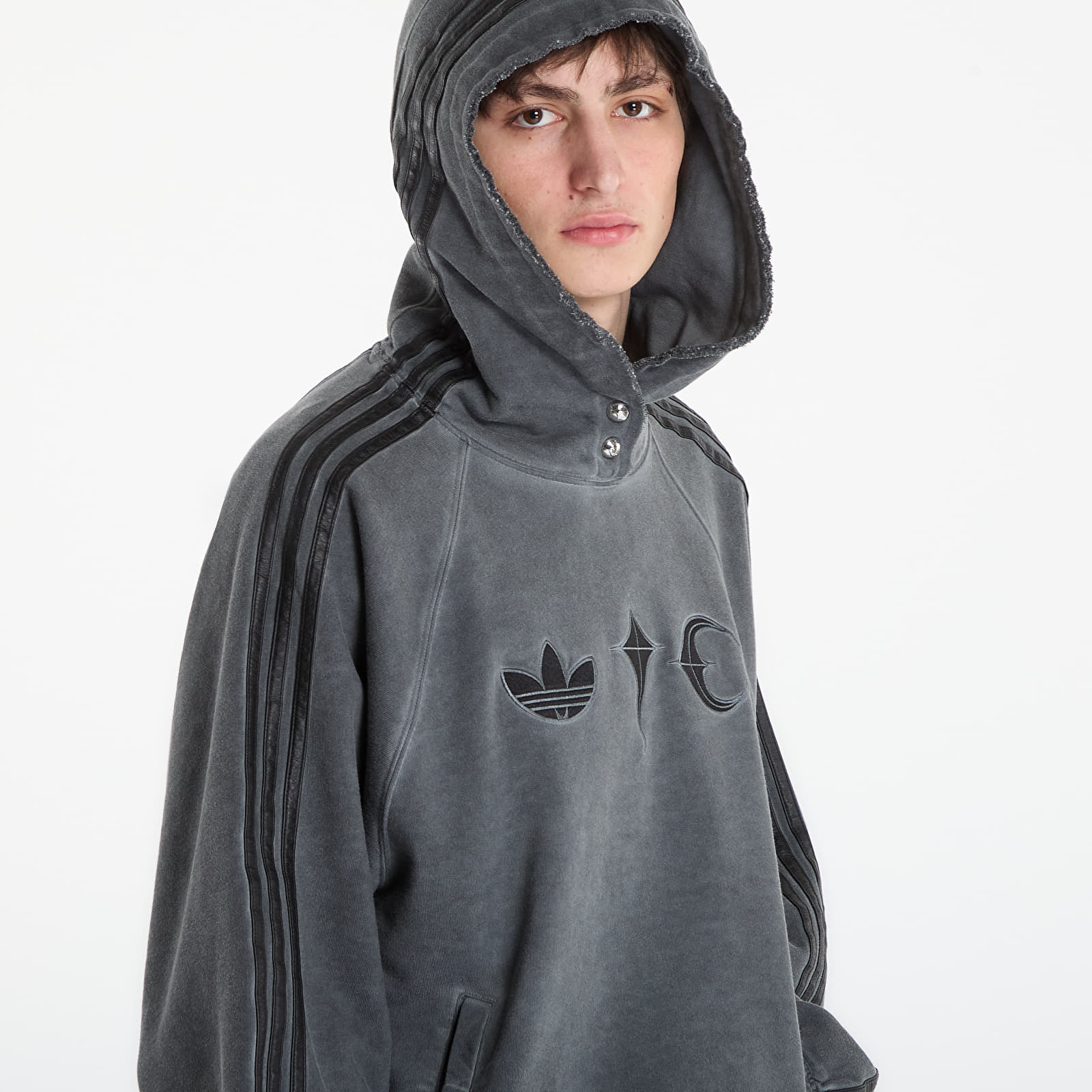 【代購】adidas Originals × THUG CLUB  寬鬆連帽衛衣｜保暖長袖 Hoodie｜男女同款