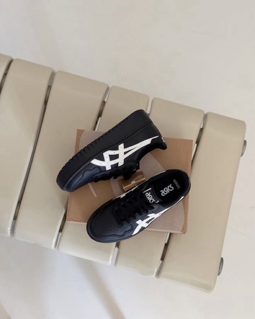 Asics Japan S PF 國外限定 黑武士 黑色 黑白 復古 增高 厚底鞋 1202A532-001