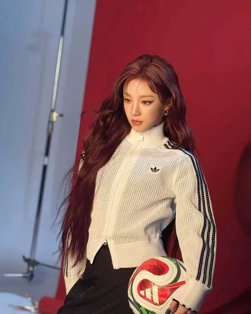 【代購】adidas Originals KNITTED FW25  修身高領拉鏈針織上衣｜舒適親膚｜女款