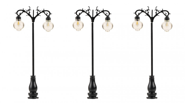 Faller 180107 HO規 LED吊燈，冷白光，3盞