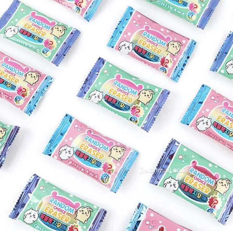 Chiikawa 擦膠 隨機發放一個