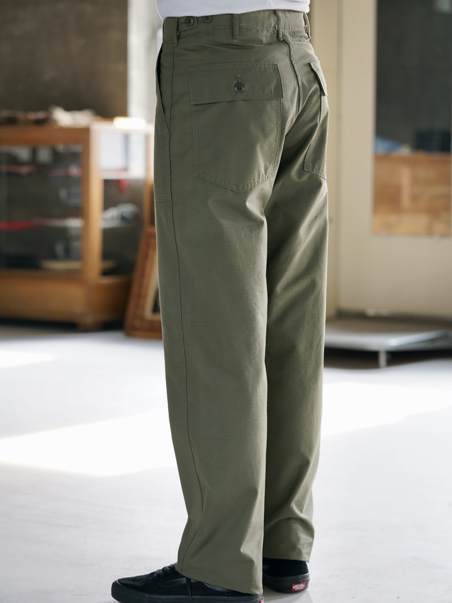 orSlow US Army Fatigue Pants Original Ripstop Army