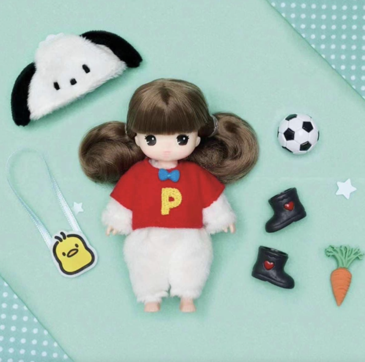 韓國Little Mini x Saniro 變裝公仔-PC狗 POCHACCO