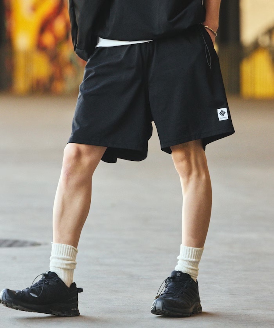 |日本限定| 🇯🇵Columbia 織標Logo 水陸兩穿 機能短褲