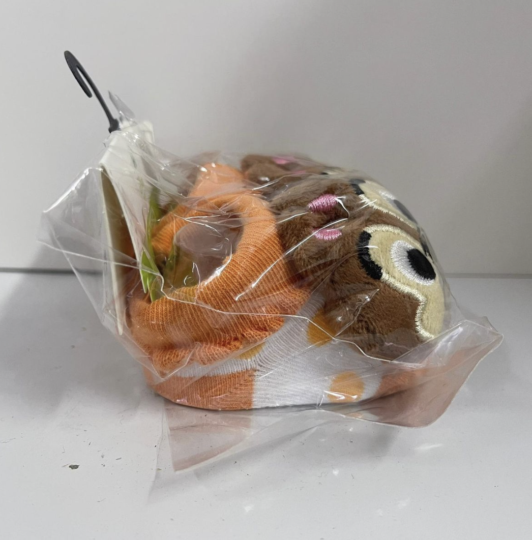 新生兒 嬰兒襪 7-9cm-Chip & Dale