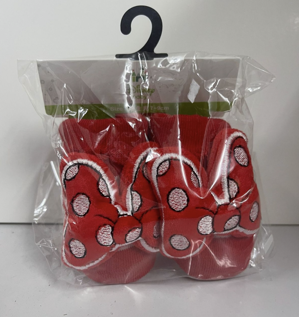 新生兒 嬰兒襪 7-9cm-Minnie