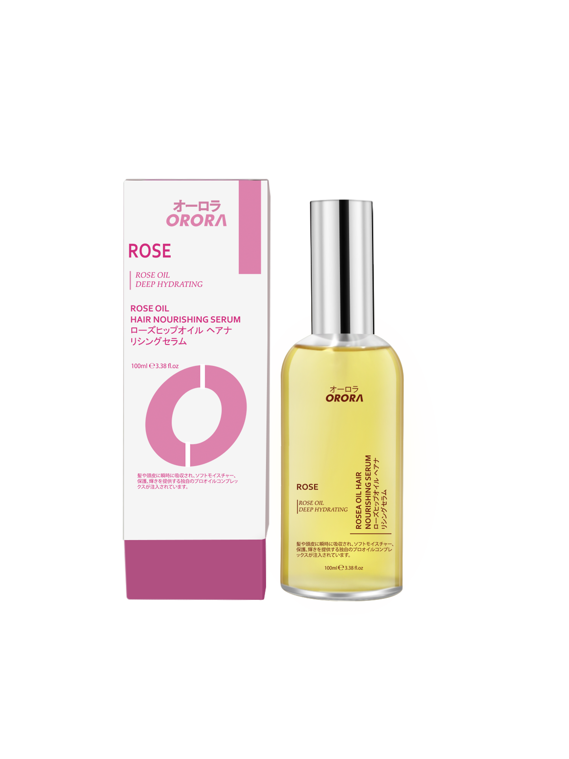 YB021 Orora 玫瑰精華修復護髮油 100ML