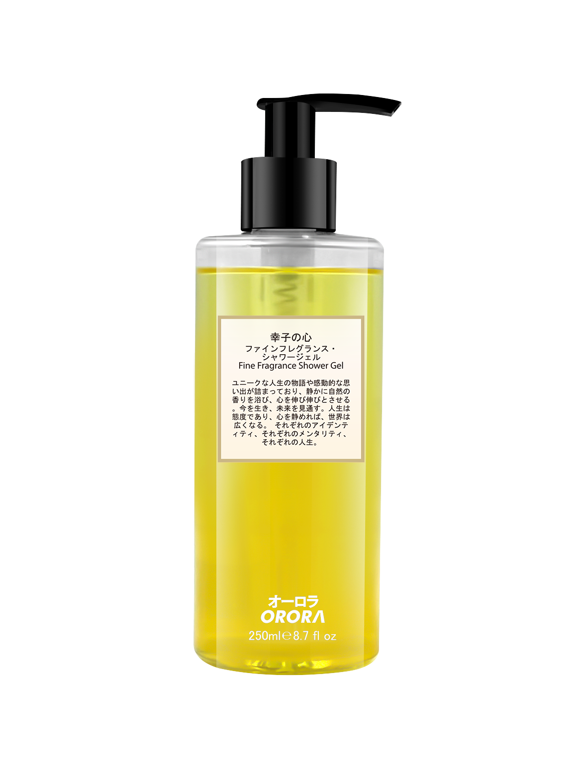 YB028 Orora 幸子の心沐浴乳 250ML