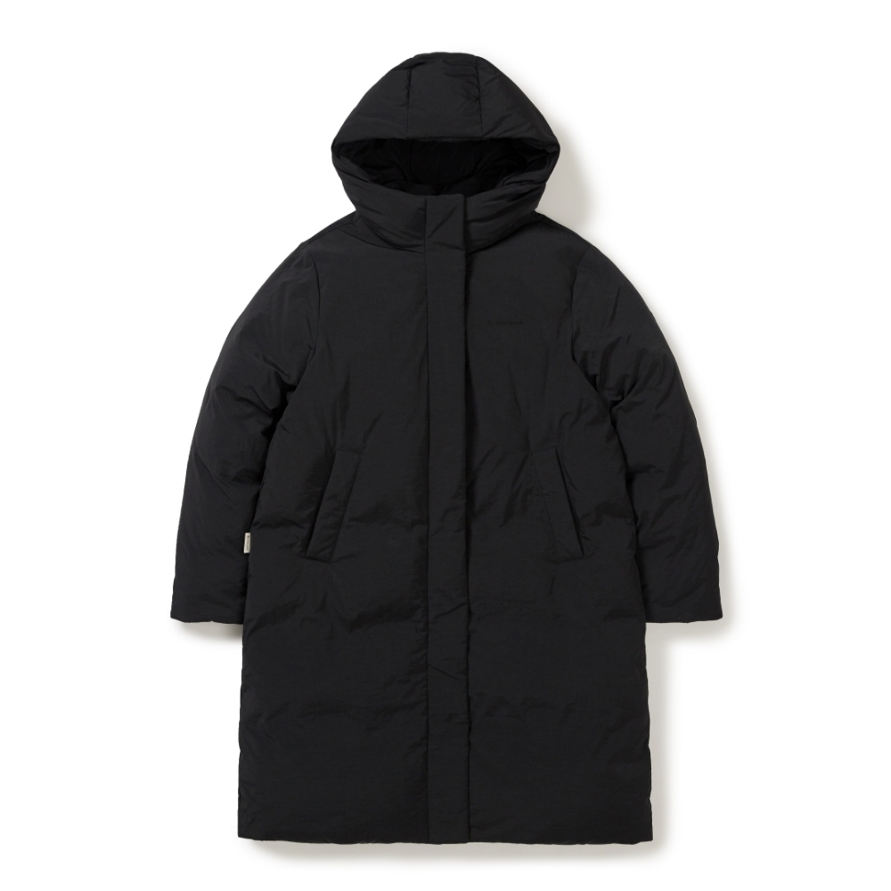 【現貨】Snow Peak City Camper 女士輕量機能長款羽絨外套 S25FWRDJ91 (黑色 S)