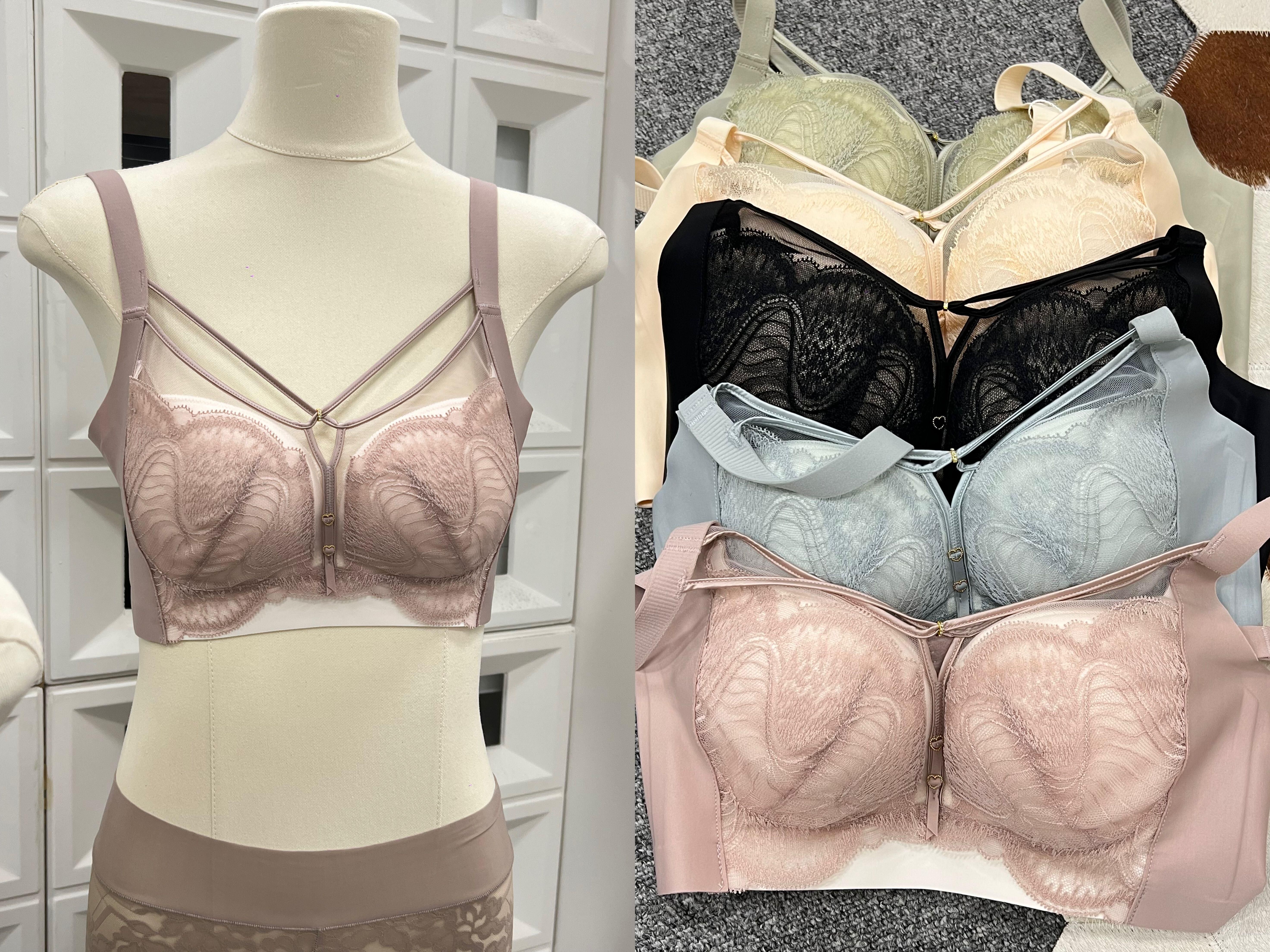 JULY 蕾絲雙帶聚攏杯內衣