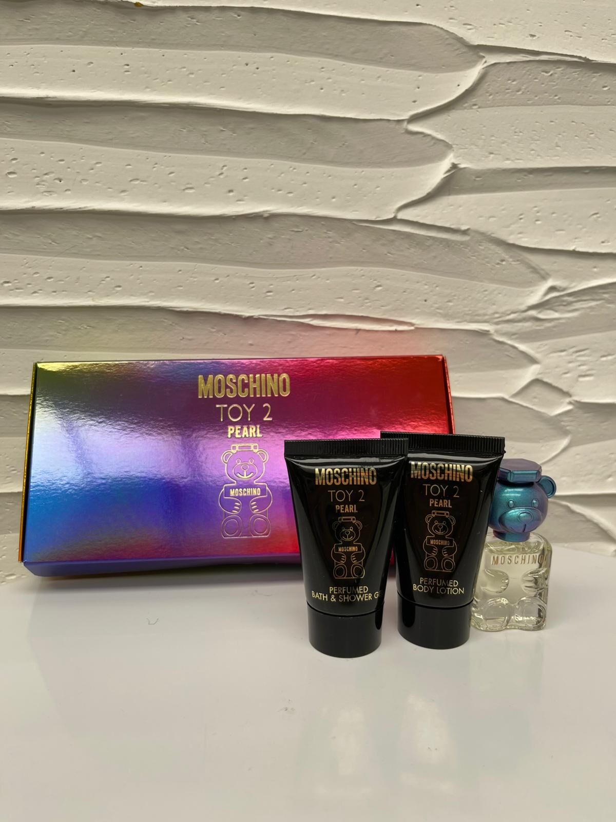 YB058 Moschino toy 2 pearl香水套裝 (25ml+25ml+5ml)