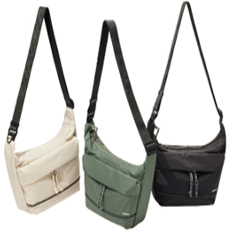 YB065 Safe cross body bag[Light Beige]