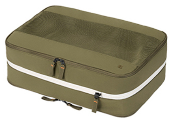 YB066 Travel Compression Pouch Light [L/Olive] (W40cm*L30cm*H13.5cm)