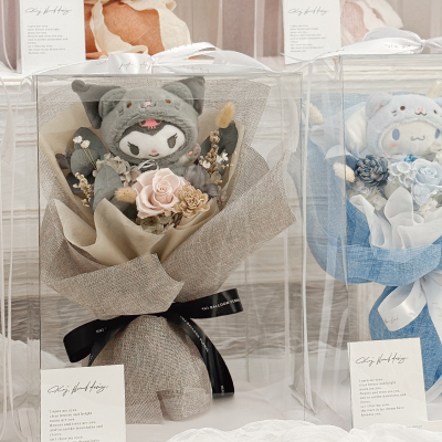 高雄玩偶聯名花束