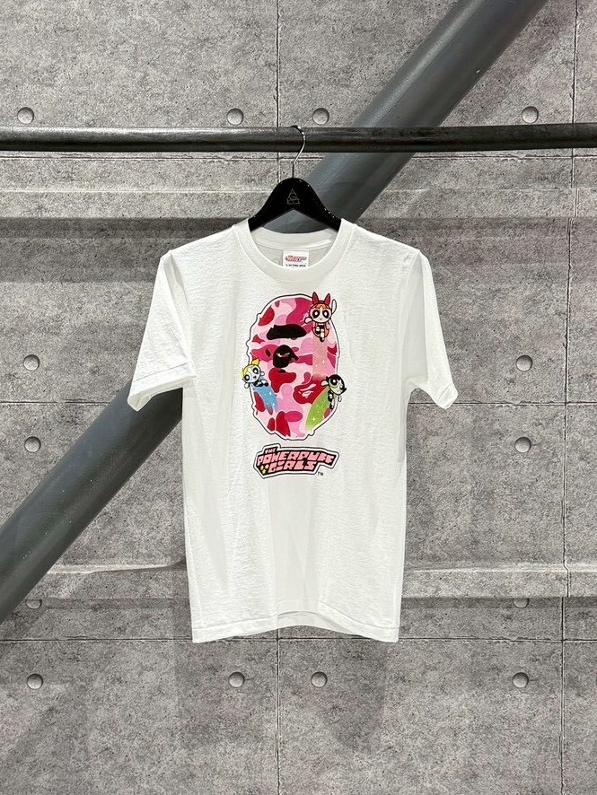 獨家現貨 BAPE x 飛天小女警 絕版聯名款 大猿人頭短袖 T Powerpuff Girls