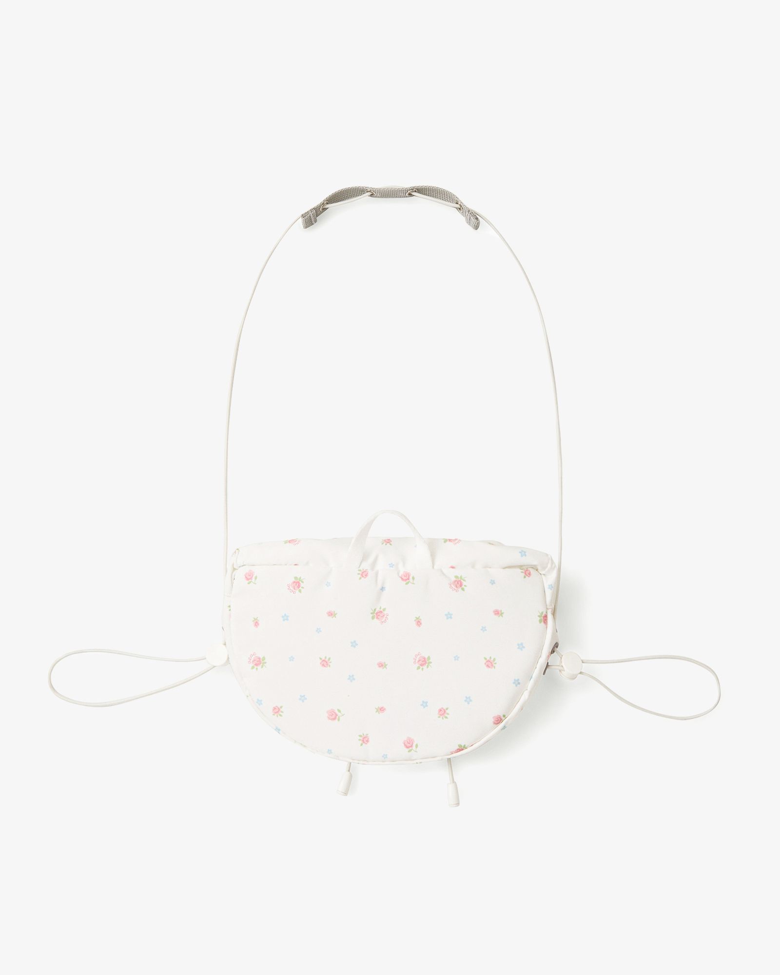 AEAE 花朵圓頂迷你包 白色 AE46SWBG007WHT