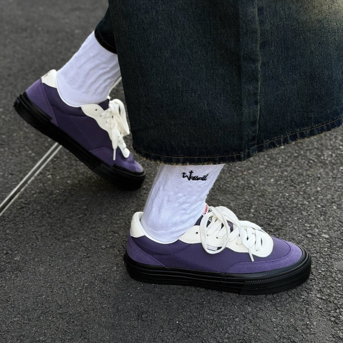 【代購】Vision Street Wear Flat Top MESH  網眼拼接翻毛皮板鞋｜禮盒版｜男女同款