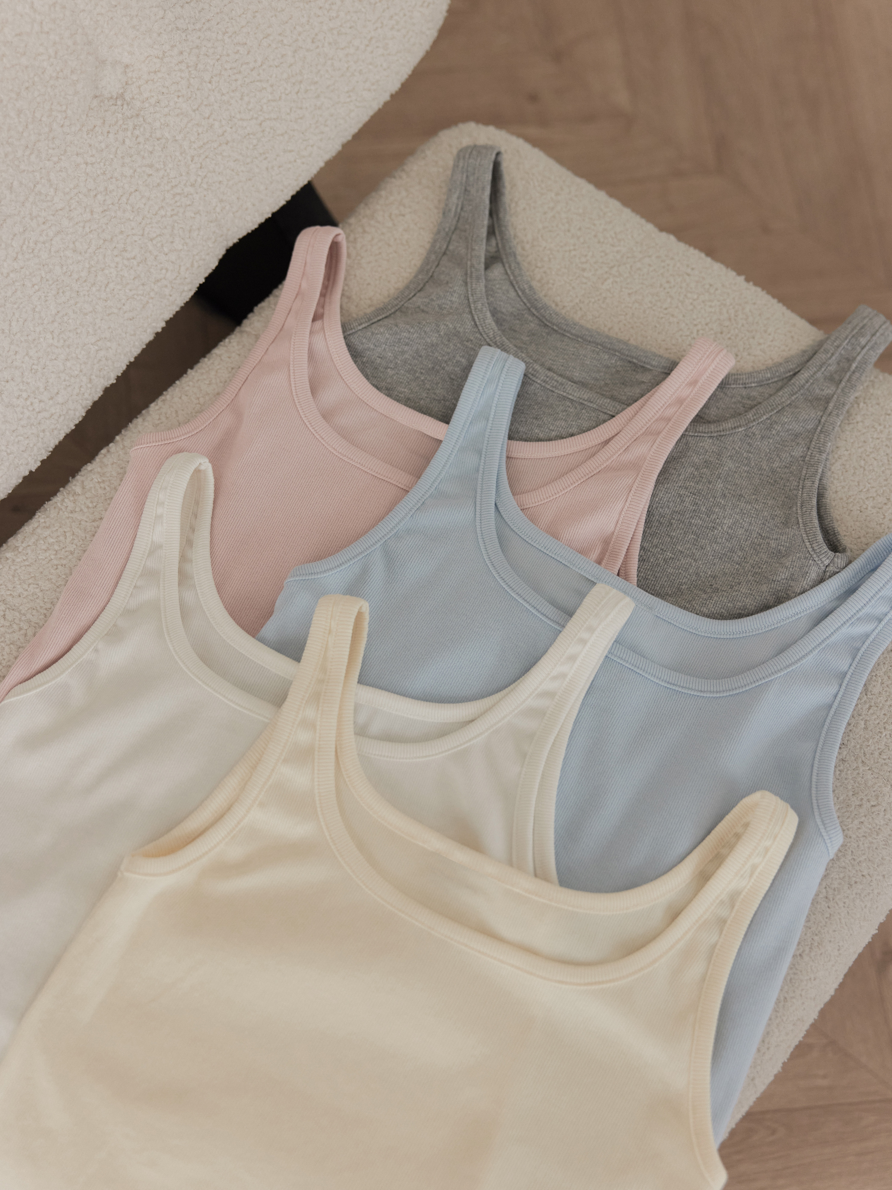 夏日馬卡龍親膚背心