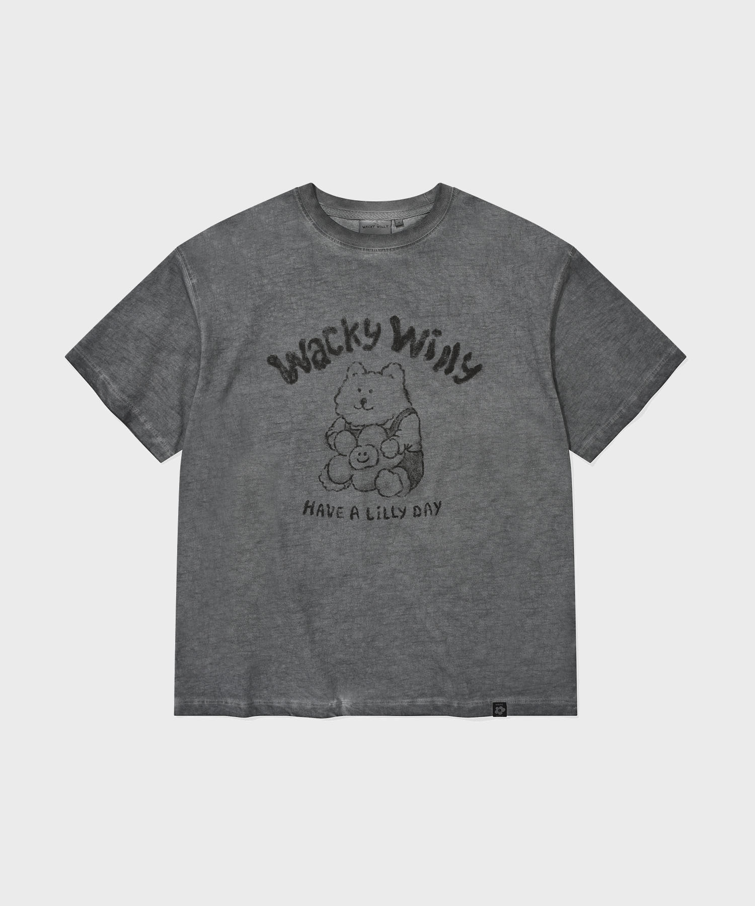 【入LIVECODE一件減至$278😱🔥！】【WACKY WILLY春夏開季🔥】Women's Dyed Graphic Short Sleeve T-shirt(2 Colors)