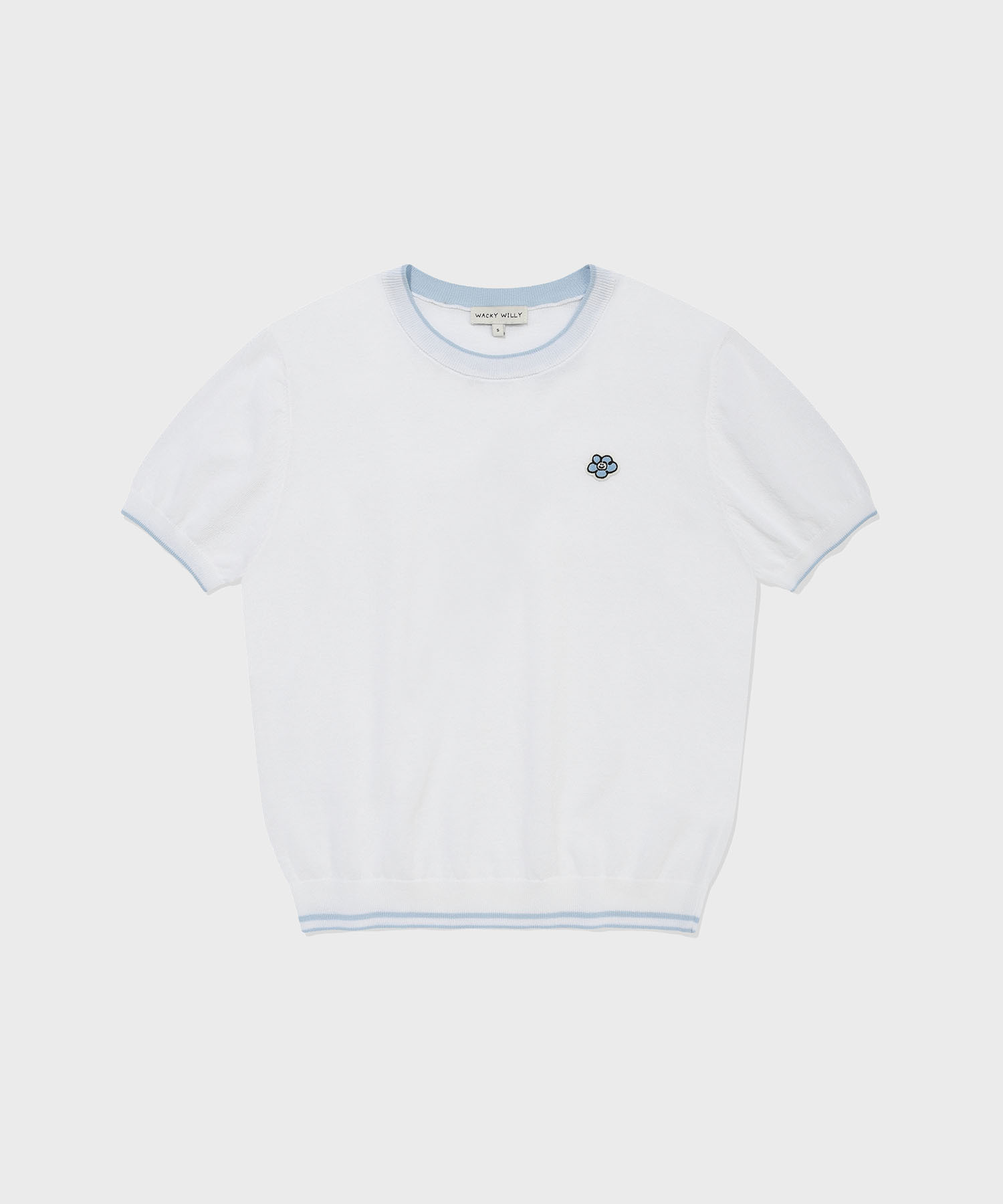 【WACKY WILLY】Women's Lily Wappen Cooling Short Sleeve Knit(3 Colors)