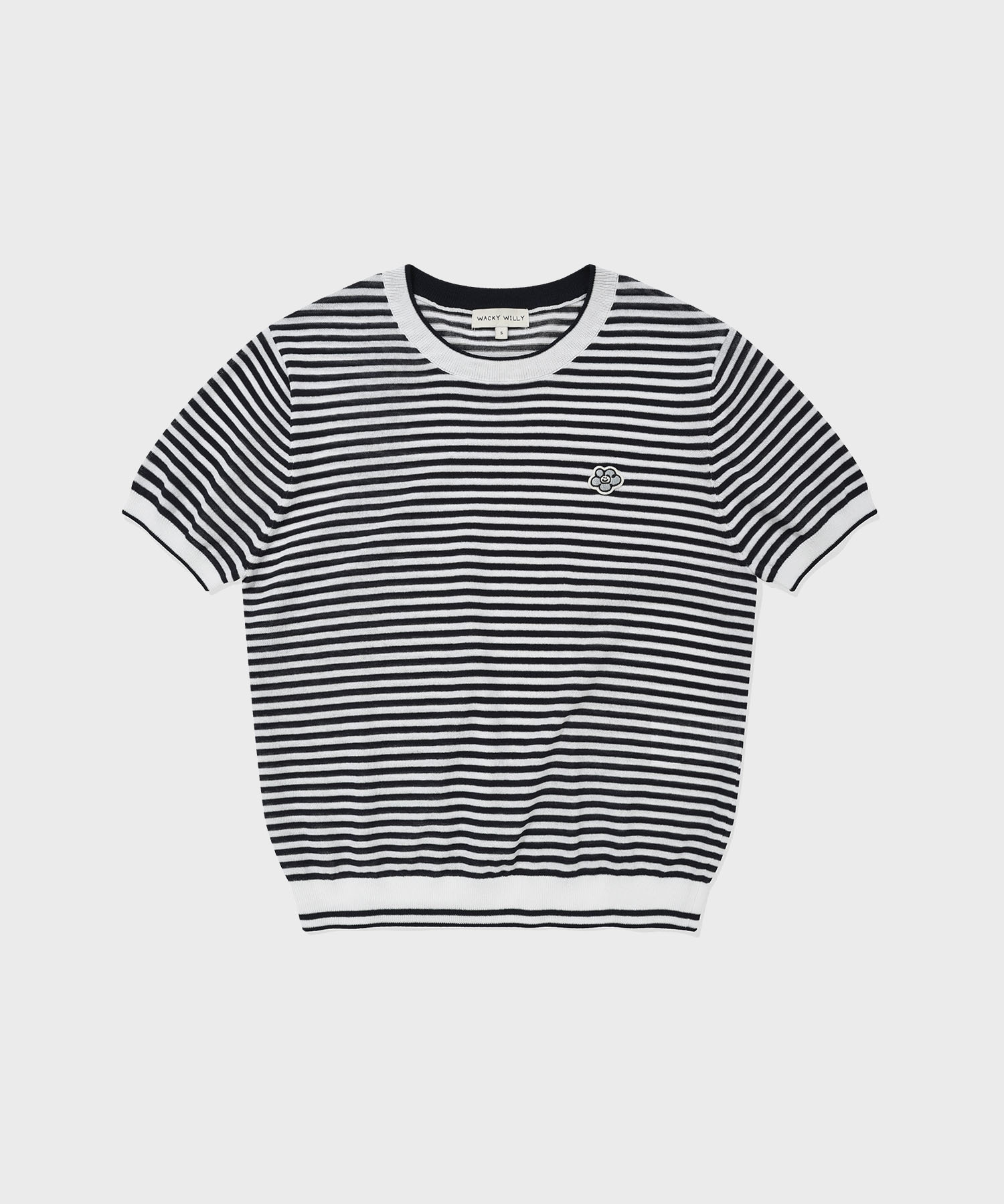 【WACKY WILLY】Women's Lily Wappen Cooling Short Sleeve Knit(3 Colors)