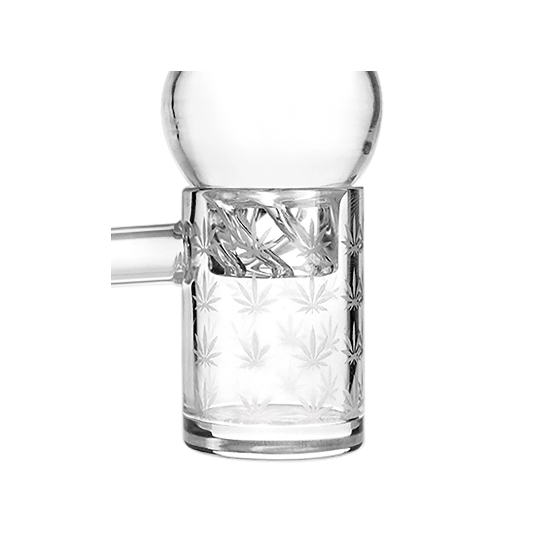 Hittn - SQN002 Sandblasted Leaf Quartz Banger 精華鍋 - 14mm