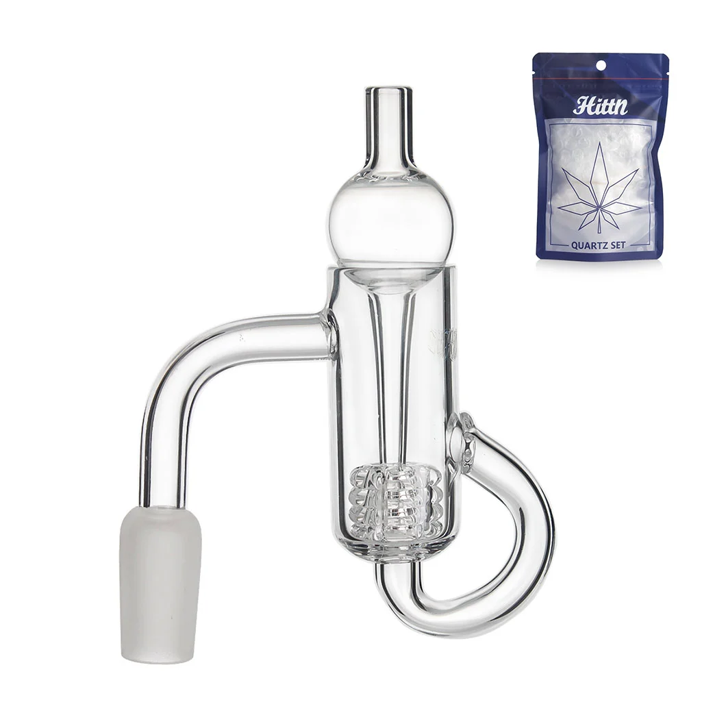 Hittn - SQN003 Recycler Banger with Caps & Power Gears 循環精華鍋 - 14mm