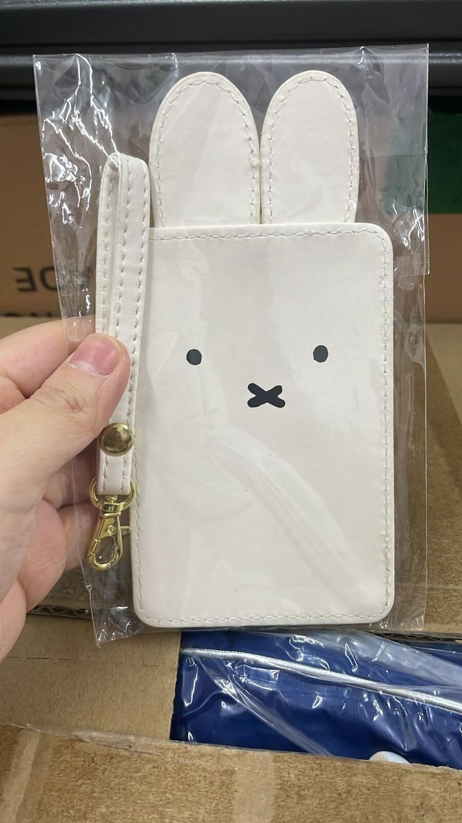 現貨 日本 超人氣Miffy卡套（白色）（#919大C)