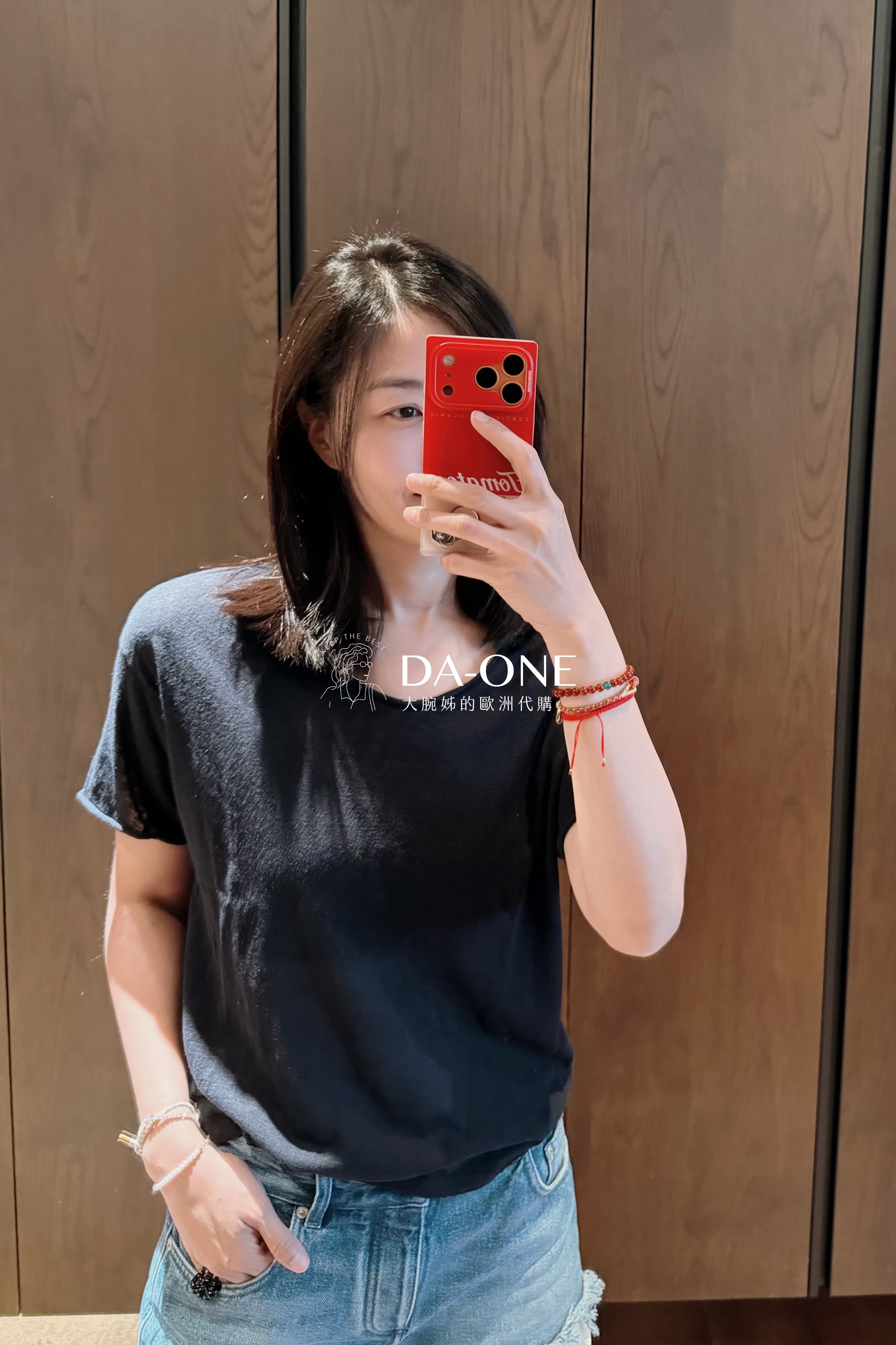 悅工坊 棉麻短袖T F size