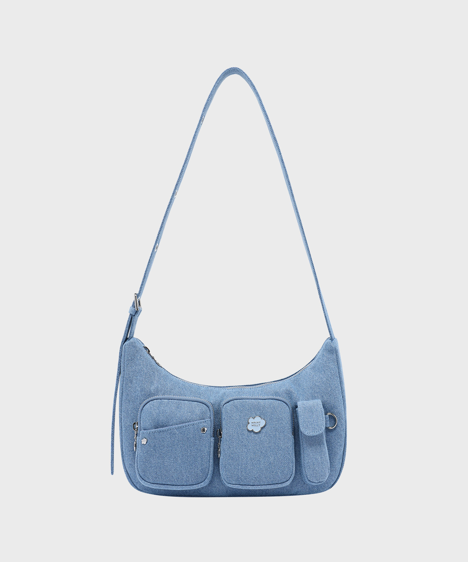 【入LIVECODE一件減至$388😱🔥！】【WACKY WILLY春夏開季🔥】Women's Lily Cargo Shoulder Bag (3 Colors)