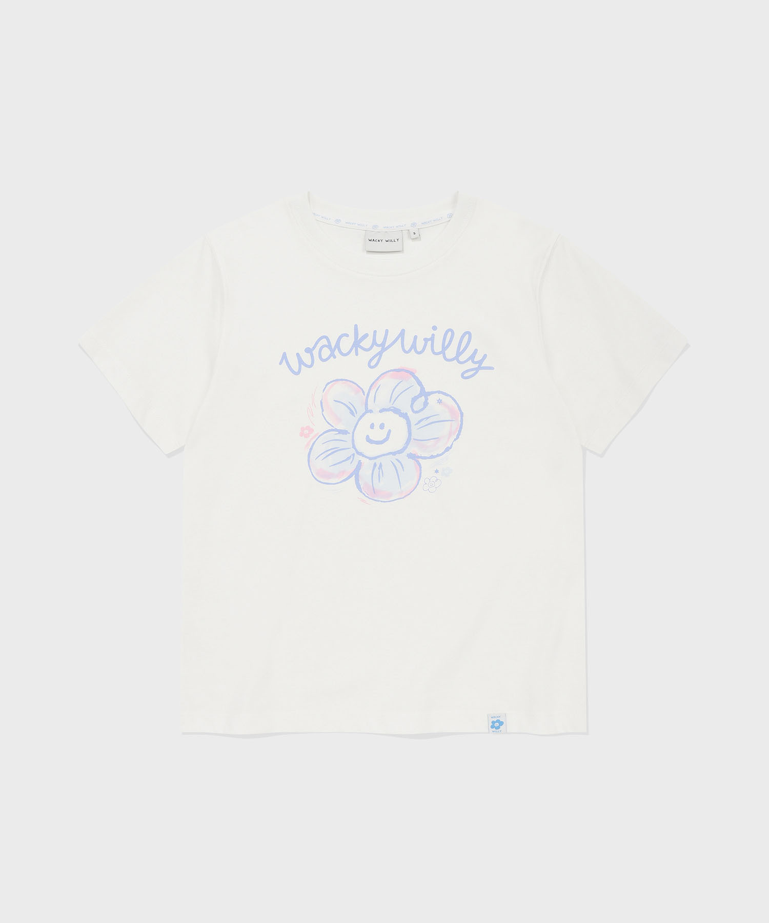 【入LIVECODE一件減至$238😱🔥！】【WACKY WILLY春夏開季🔥】Women's Big Lily Graphic Short Sleeve T-shirt (4 Colors)