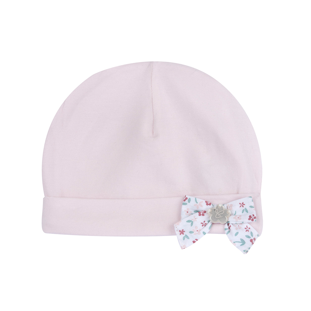 花園派對-蝴蝶結裝飾嬰兒帽