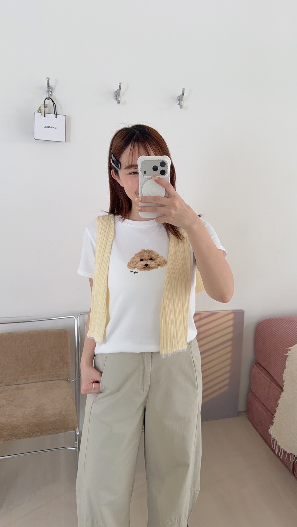 貴賓大頭狗狗TEE