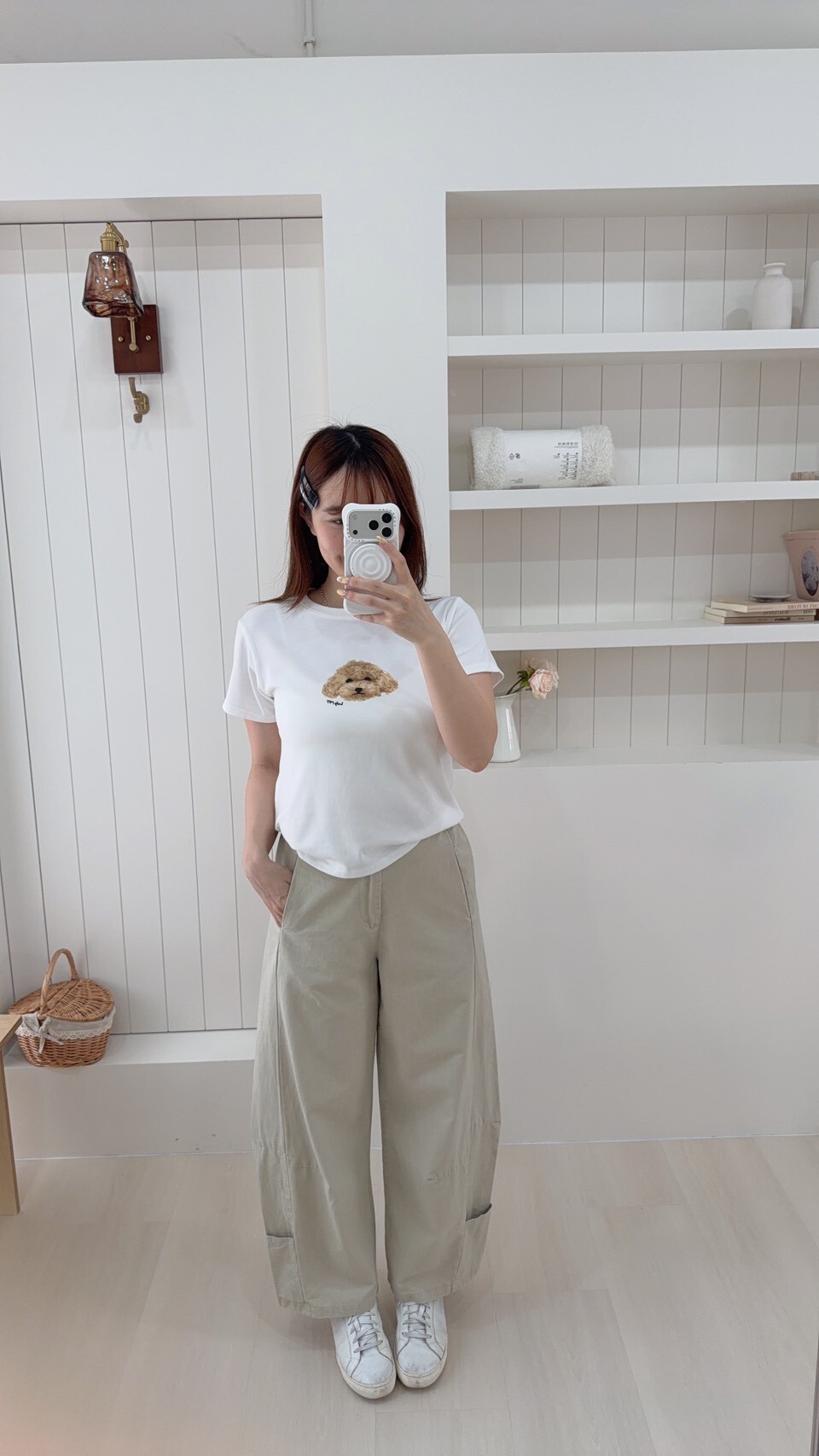 貴賓大頭狗狗TEE