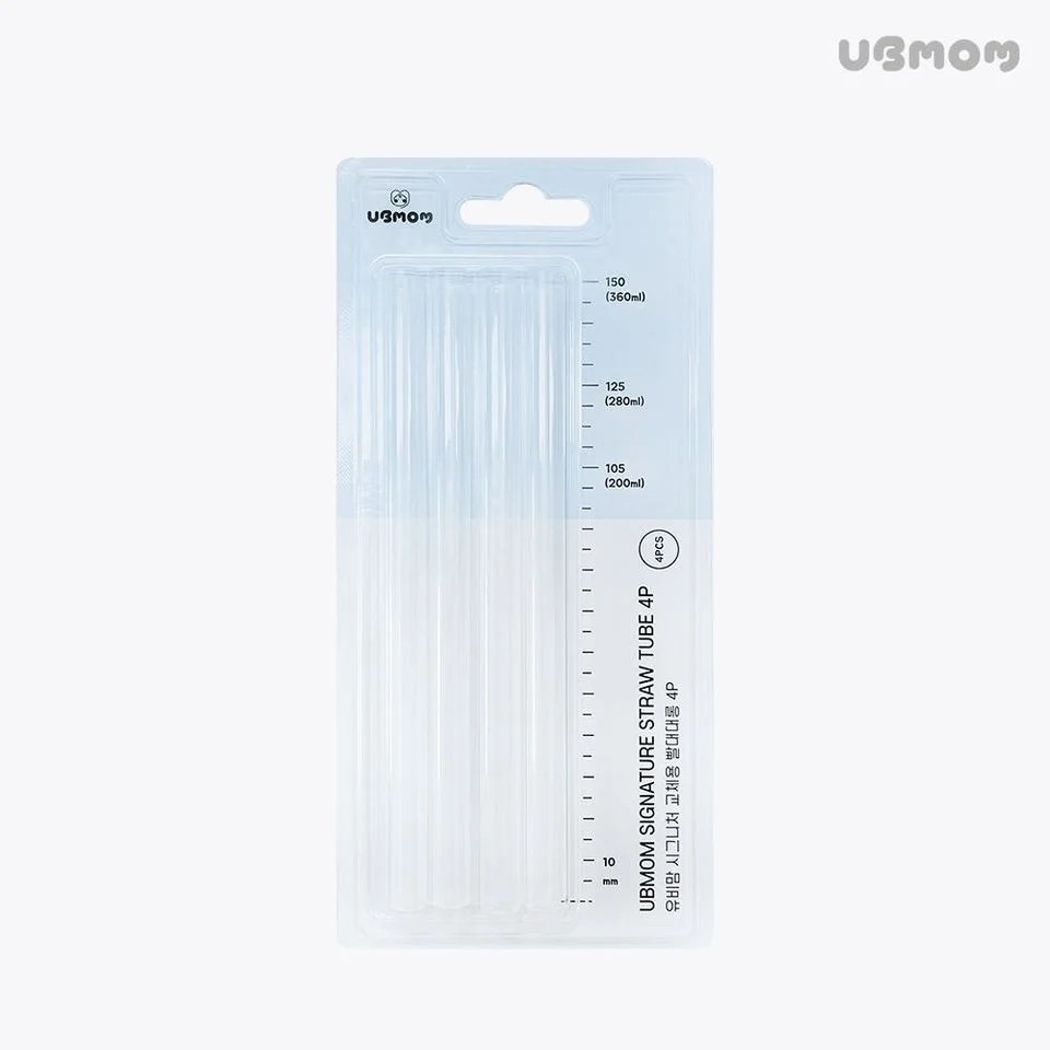 UBMOM 吸管杯吸管替換套裝4P