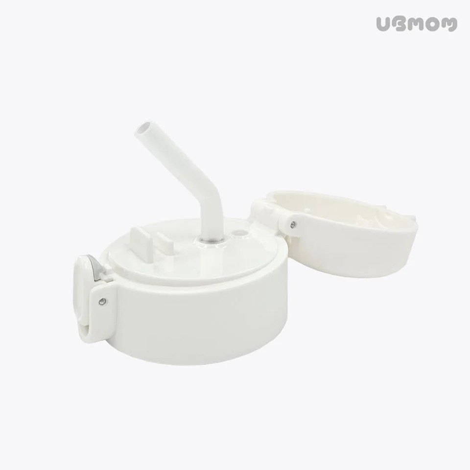 UBMOM PPSU吸管杯直通吸嘴連一觸式蓋套裝