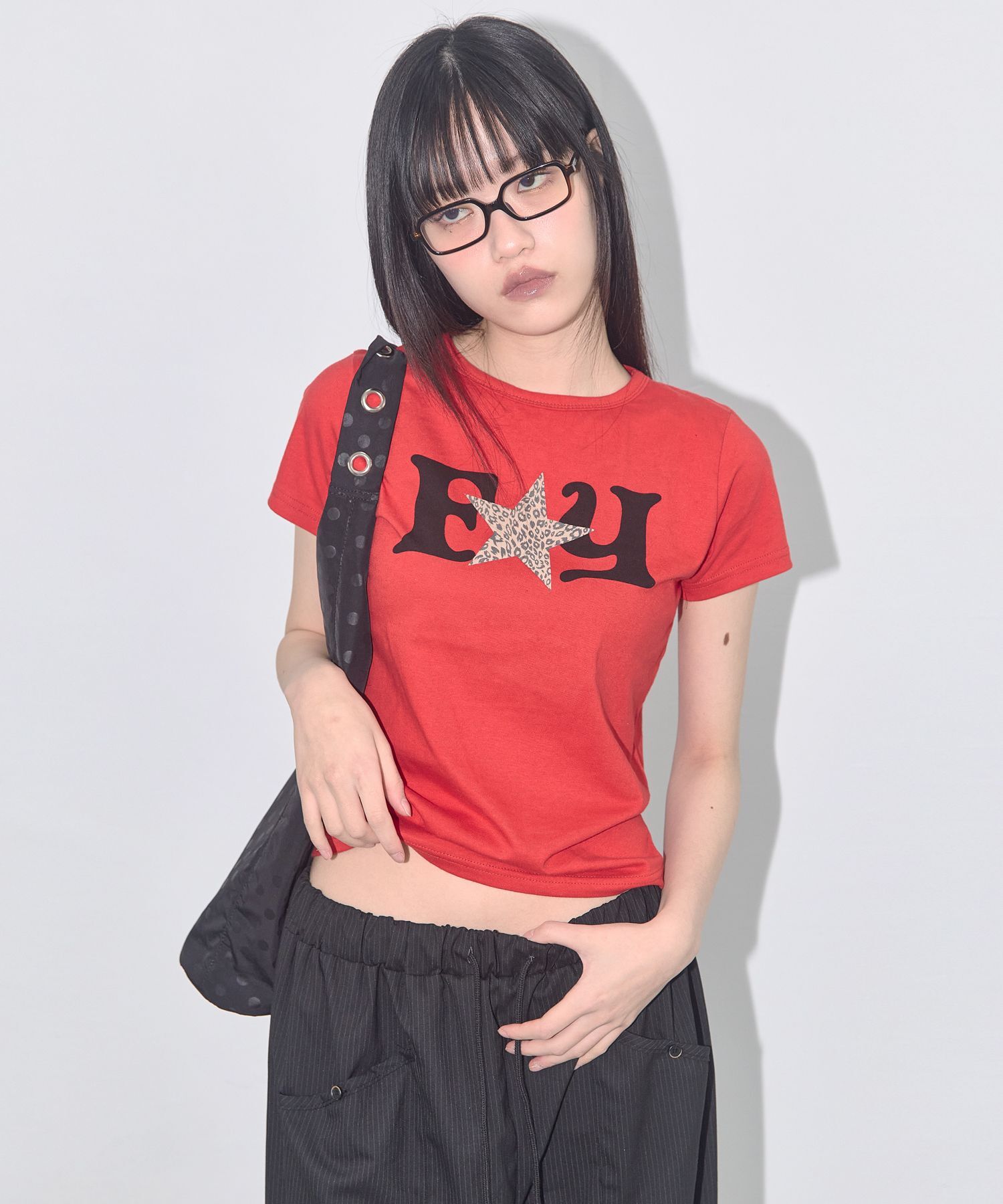 FANCY CLUB FY 豹紋T恤 F25QB100RD