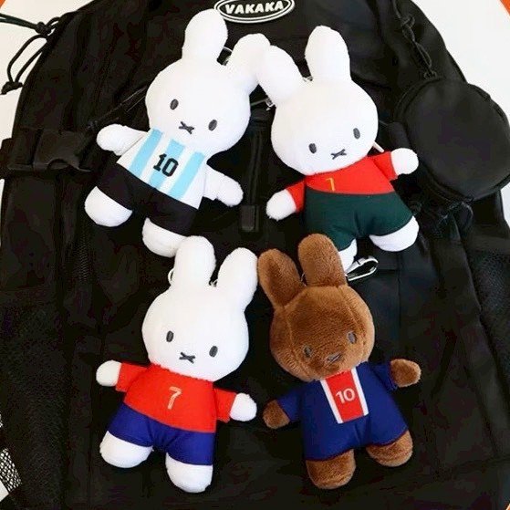 韓國 MIFFY 足球世界盃系列 米菲 玩偶吊飾 ⚽️